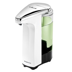 Дозатор за течен сапун със сензор, 237 мл, Бял - марка "simplehuman".
