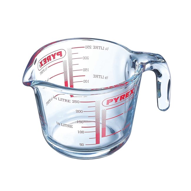 Градуирана чаша, изработена от боросиликатно стъкло, "Classic", 250 мл – Pyrex