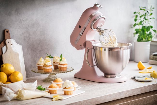 Миксер Artisan 4.8L, Модел 185, цвят “Feather Pink” - KitchenAid