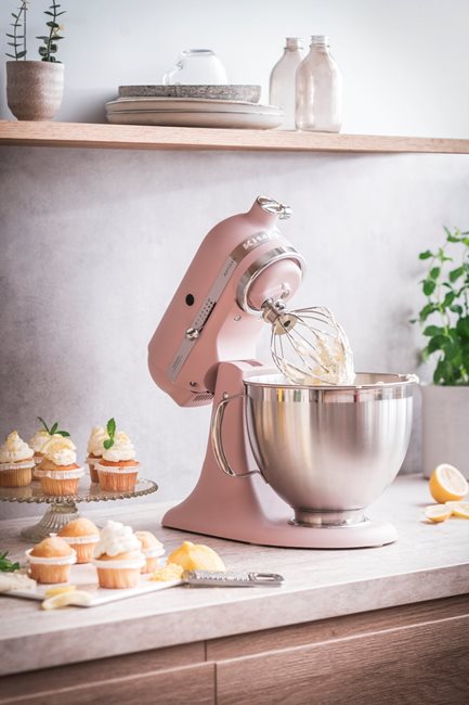 Миксер Artisan 4.8L, Модел 185, цвят “Feather Pink” - KitchenAid