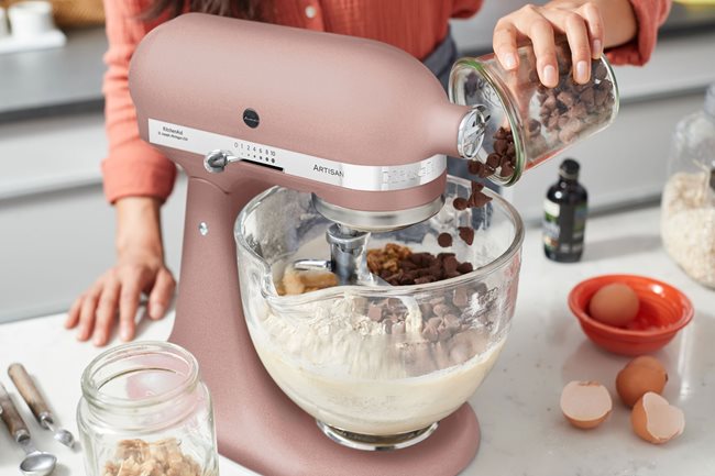 Миксер Artisan 4.8L, Модел 185, цвят “Feather Pink” - KitchenAid