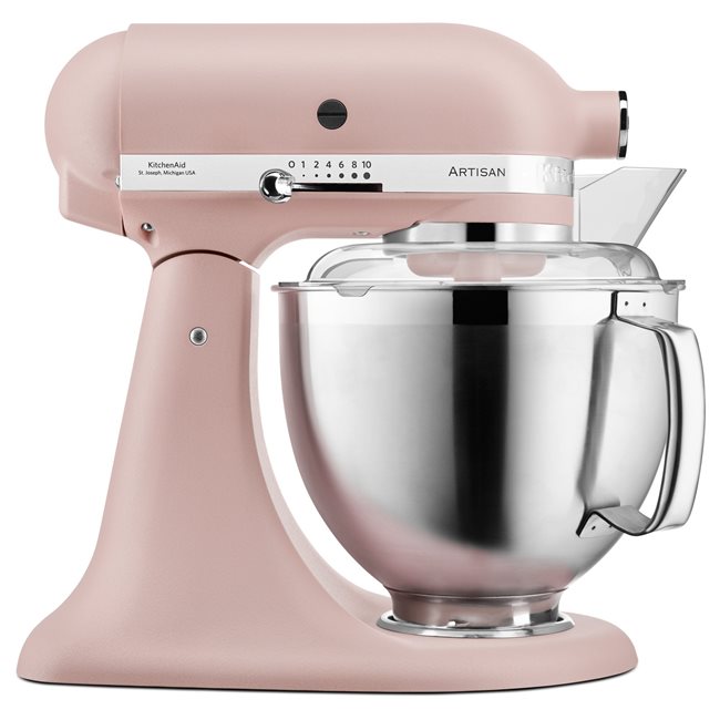 Миксер Artisan 4.8L, Модел 185, цвят “Feather Pink” - KitchenAid