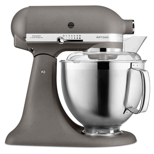 Миксер Artisan 4.8L, Модел 185, цвят “Imperial Grey” - KitchenAid