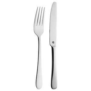 Комплект вилица и нож "Windsor", неръждаема стомана - Grunwerg