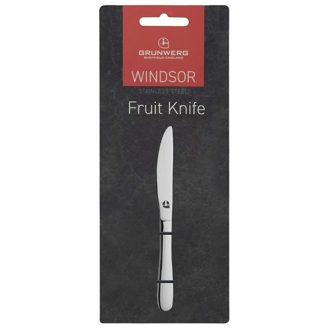 Плодов нож "Уиндзор", неръждаема стомана - Grunwerg