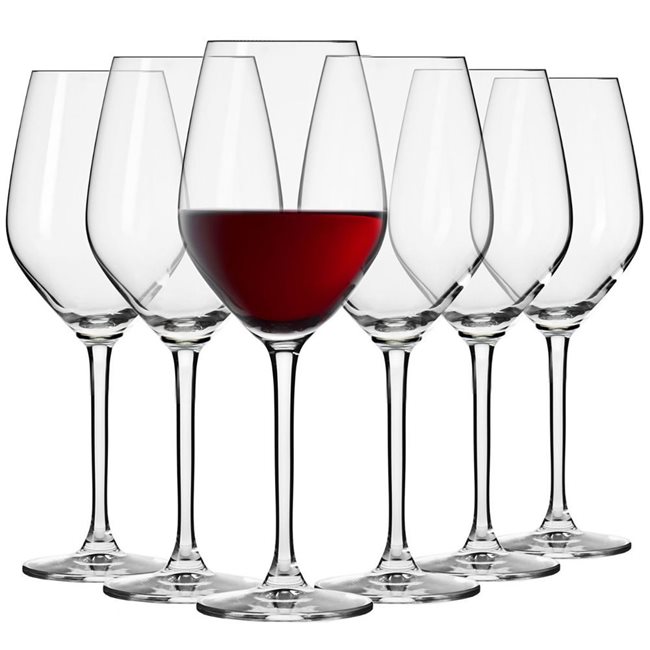 Комплект 6 чаши за червено вино 300 мл - Кросно