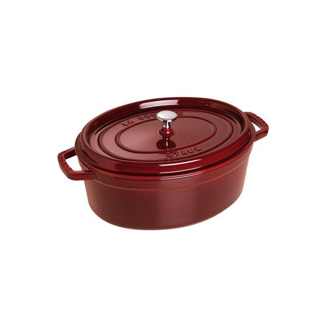 Овална тенджера за готвене Cocotte, изработена от чугун, 23 см/2,35 л, Grenadine - Staub