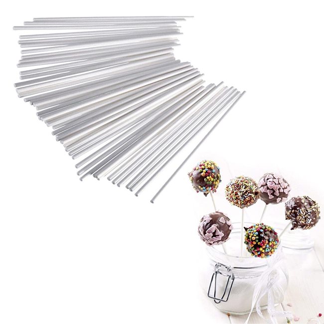 Комплект от 48 пръчици Cake Pops, 15 см, пластмаса - Westmark