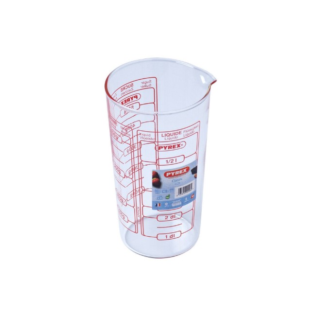 Висока мерителна чаша, изработена от боросиликатно стъкло, "Classic", 500 мл - Pyrex