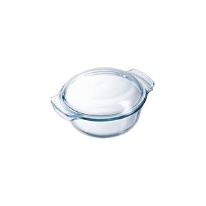 Кръгла чиния с капак от термоустойчиво стъкло "Класик", 1 л - Pyrex