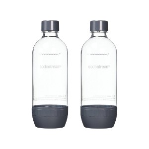 Комплект от 2 газови бутилки, пластмасови, 1 л - SodaStream