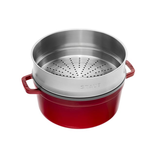 Cocotte ястие с аксесоар 26 см/5.2 л, <<Cherry>> - Staub