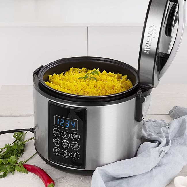 Електрически съд за готвене Multicooker, 1.5 L, 500 W - Tristar