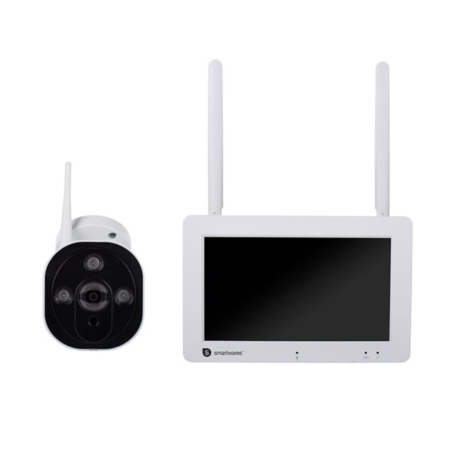 Комплект безжични охранителни камери, Full HD, 7" - Smartwares