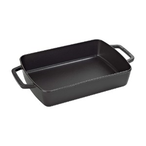 Тава за фурна, чугун, 30 х 20 см/3 л, Black - Staub