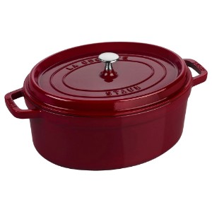 Овална тенджера Cocotte, чугун, 33cm/6.7L, Бордо - Staub