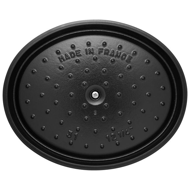 Овална тенджера Cocotte, чугун, 33cm/6.7L, Бордо - Staub
