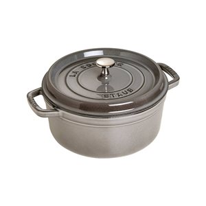 Чугунена тенджера Cocotte, 26 см/5,2 л, Graphite Grey - Staub