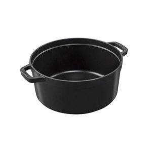 Тенджера за готвене cocotte, изработена от чугун, 26см/5,2L, <<Black>> - Staub