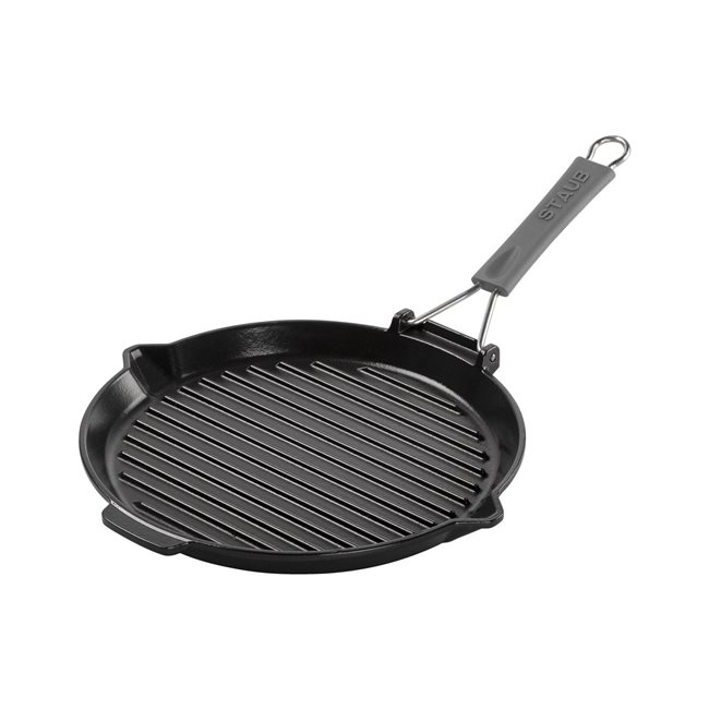 Чугунен грил тиган, 27 см, Black - Staub 