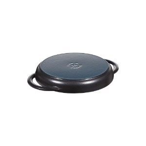 Грил тиган, 22 см, чугун, Black - Staub