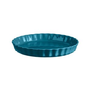 Тава за тарт, керамична, 29,5 см/1,3 л, Mediterranean Blue - Emile Henry