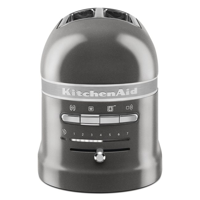 Тостер KitchenAid Artisan, 1250W, 2 отделения, Сребърен металик