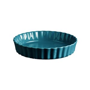 Тава за тарт, керамична, 24,5 см/1,15 л, Mediterranean Blue - Emile Henry