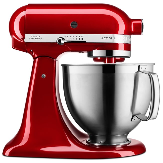 Миксер Artisan 4.8 л, Модел 185, Candy Apple - KitchenAid