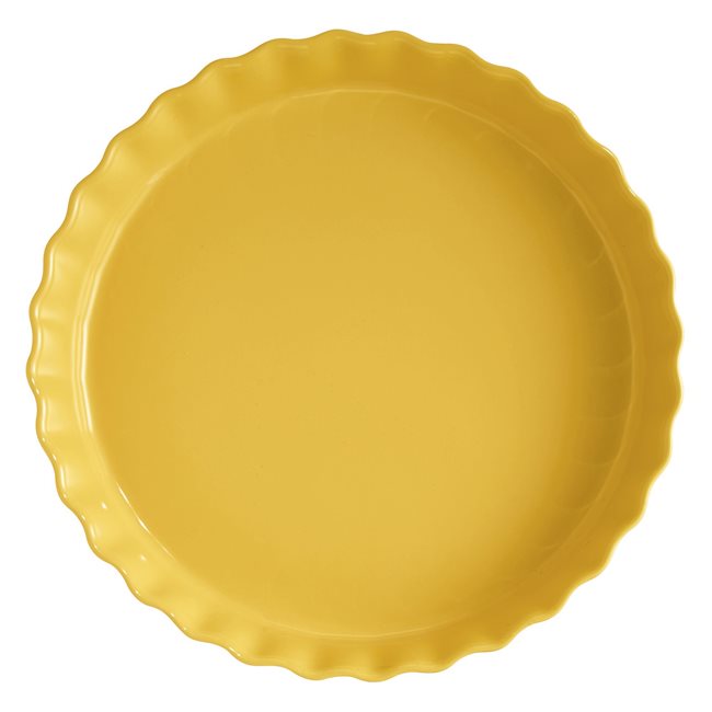 Тава за тарт, керамична, 32см/3л, Provence Yellow - Еmile Henry