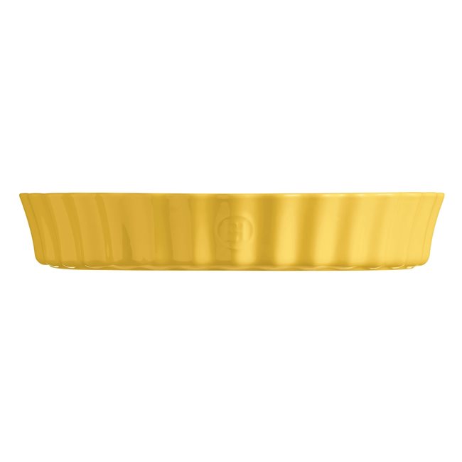 Тава за тарт, керамична, 32см/3л, Provence Yellow - Еmile Henry