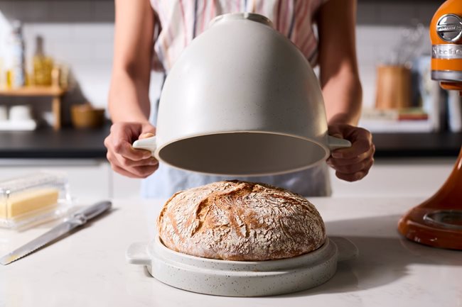 Керамична купа, 4,7 л, за хляб, Grey - KitchenAid