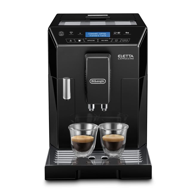 Автоматична еспресо машина, 1450W, "Eletta Cappuccino", Черен - De'Longhi