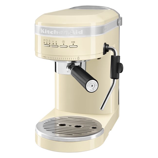 Електрическа еспресо машина "Artisan", 1470W, цвят "Almond Cream" - марка KitchenAid