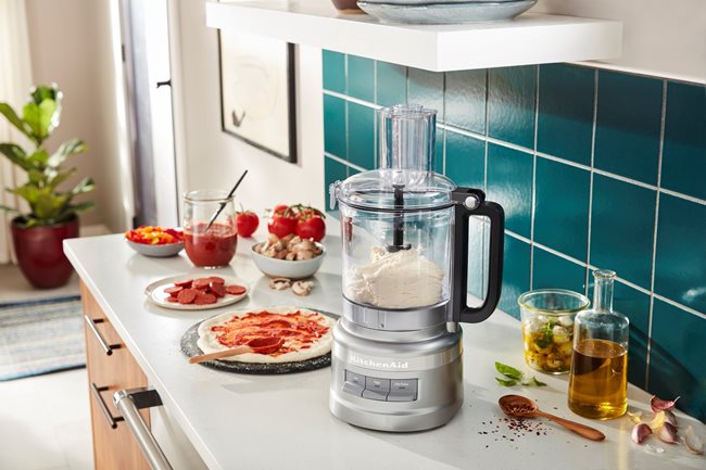 Кухненски робот, 2.1L, 250W, цвят "Contour Silver" - марка KitchenAid