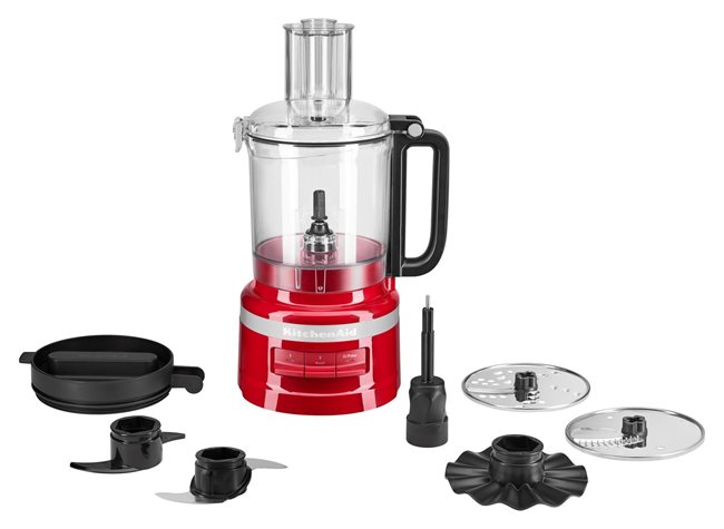 Кухненски робот, 2.1L, 250W, цвят "Empire Red" - KitchenAid