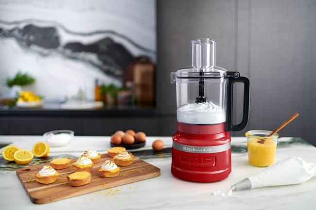 Кухненски робот, 2.1L, 250W, цвят "Empire Red" - KitchenAid