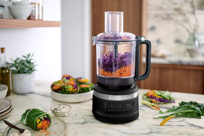 Кухненски робот, 2.1L, 250W, цвят "Matte Black" - марка KitchenAid