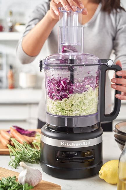 Кухненски робот, 2.1L, 250W, цвят "Matte Black" - марка KitchenAid