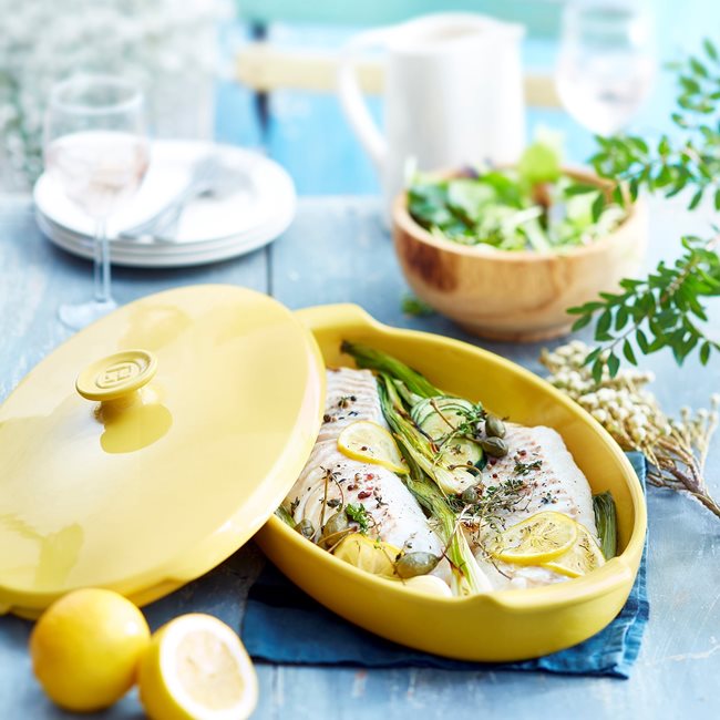 PAPILLOTE ястие за готвене на пара, Provence Yellow - Emile Henry