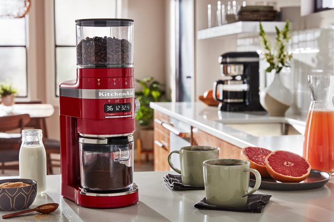 Електрическа кафемелачка "Artisan", Empire Red - KitchenAid