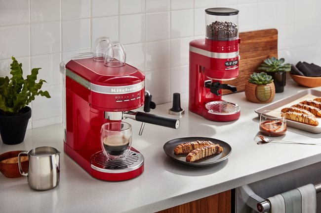 Електрическа кафемелачка "Artisan", Empire Red - KitchenAid