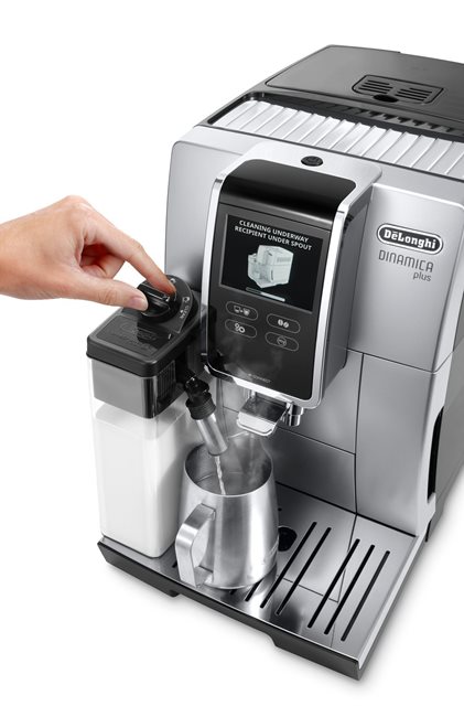 Автоматична еспресо машина, 1450W, "Dinamica Plus", Silver - DeLonghi