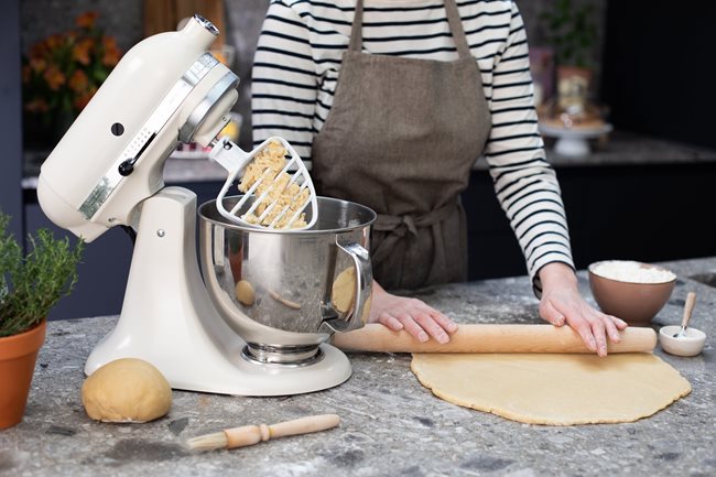 Сладкарско гребло, подходящо за купи 4,3 л и 4,8 л, алуминиево - марка KitchenAid