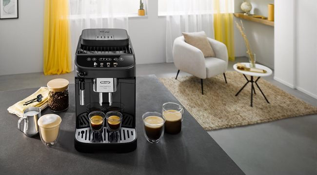 Автоматична еспресо машина, 1450W, "Magnifica Evo", черна - DeLonghi