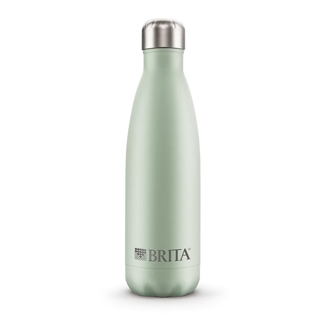 Комплект, съдържащ филтърна чаша BRITA Marella 2,4 L Maxtra+ (бяла) с 2 филтъра и термоизолирана бутилка