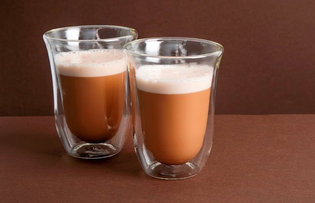 Комплект от 2 чаши за лате, топло-устойчиви стъкла, 300ml - марка La Cafetiere