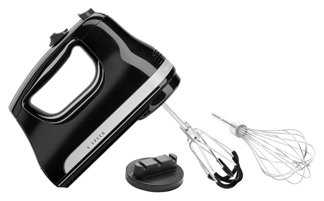 6-степенен ръчен миксер, 60W, Onyx Black - KitchenAid