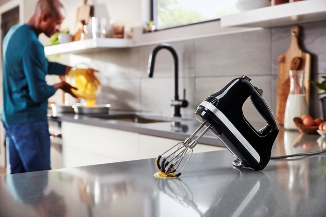 6-степенен ръчен миксер, 60W, Onyx Black - KitchenAid