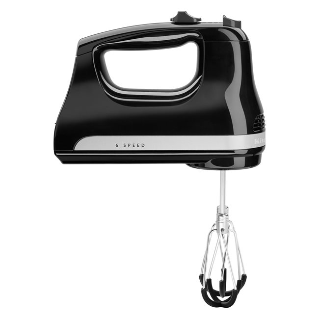 6-степенен ръчен миксер, 60W, Onyx Black - KitchenAid